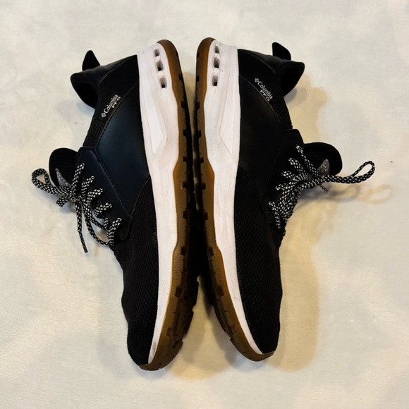 Columbia PFG Black Fishing Boat Shoes Techlite Water Resistant Sneaker Size 11,5 - Picture 8 of 8